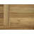 Solid Wood 10-Person Outdoor Dining Table