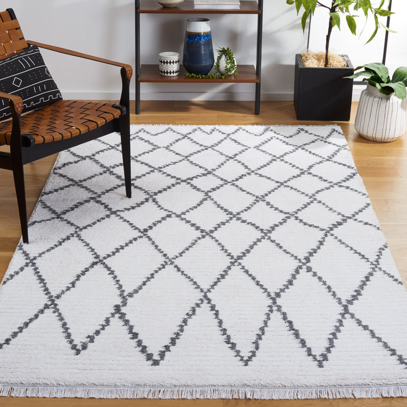 Augustine Performance Geometric Rug, Rectangle 6'4" x 9'6"