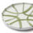Hartley Appetizer Plate - White/Green - 7.1"-1997559740