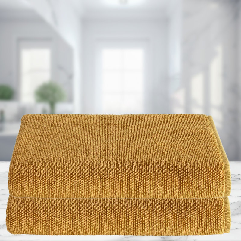 LERINS Turkish Cotton Bath Sheet, Yellow