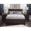 Lit plateforme en bois massif avec pied de lit et gigogne Flagg-1555111718-1555111738