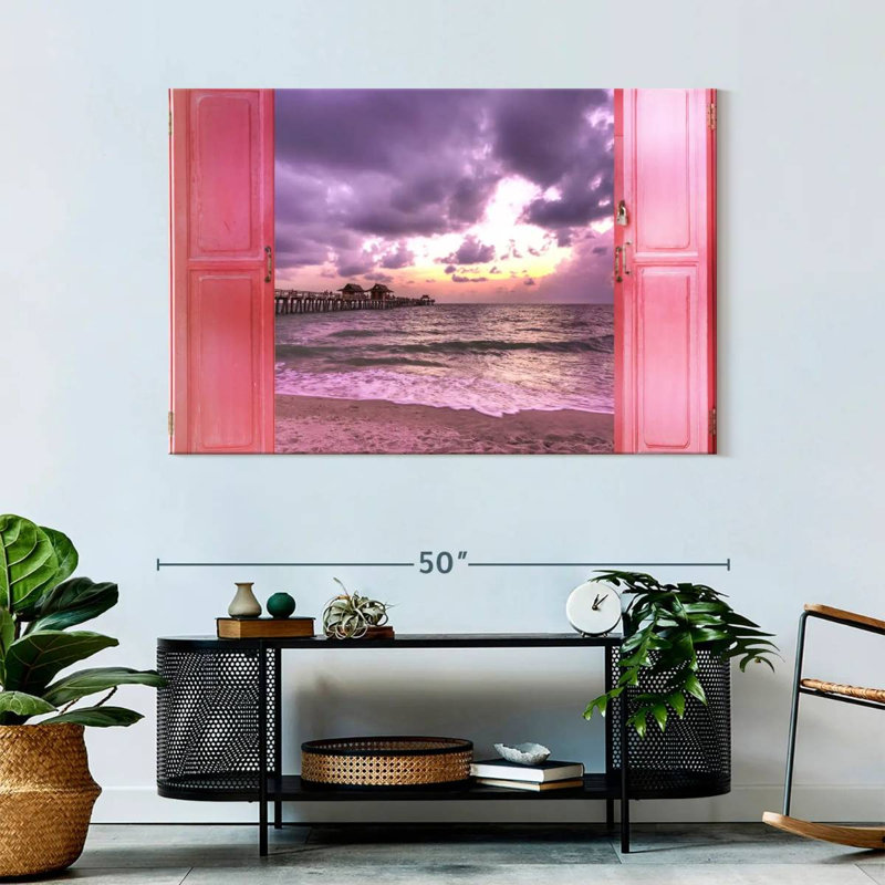 Gillard Window To Dramatic Gillard, 32" H x 48" W