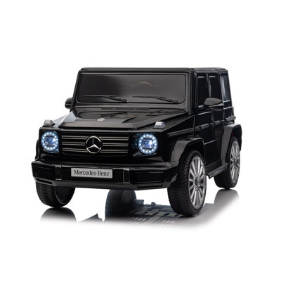 Licensed Mercedes-Benz G500,24V Kids ride on toy 2.4G W/Parents Remote Control,electric car for kids,Three speed adjustable,Power display, USB,MP3 ,Bl