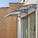 Dakota Fields 196cm W x 75cm D Plastic Grey Cover Retractable Patio Awning