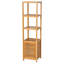 Vizcarrondo Solid Wood Freestanding Linen Cabinet