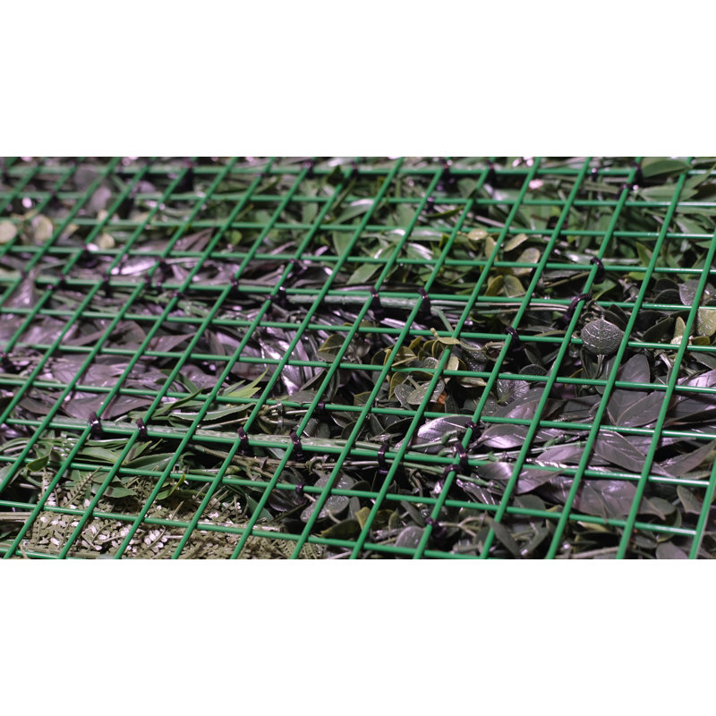 Faux Foliage Hedge
