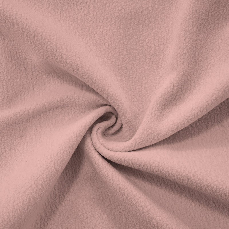 Repose-pieds en chenille moderne, Rose