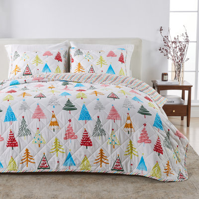 Ensemble de courtepointe Vibrant & Cheerful Christmas