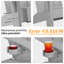 Chaise Adirondack en plastique / résine Harlean-1115552806