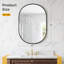 Miroir de salle de bain ovale en aluminium-985912633-985912634