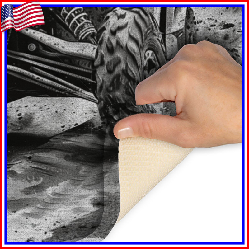 Tapis de bain pour VTT, L 34 po x L 21 po