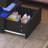 Three-Tier Foldable Coffee Table With Drawers-114232708