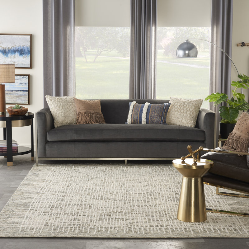 Almine Abstract Hand Woven Area Rug, Rectangle 236 x 297cm 