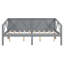 Lit de jour double, gris