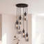 6 - Light Matte Black Pendant
