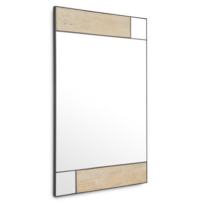 Cosimo Rectangle Stainless Steel Mirror