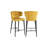 Taylor Upholstered Counter Stool with Metal Frame-95333779