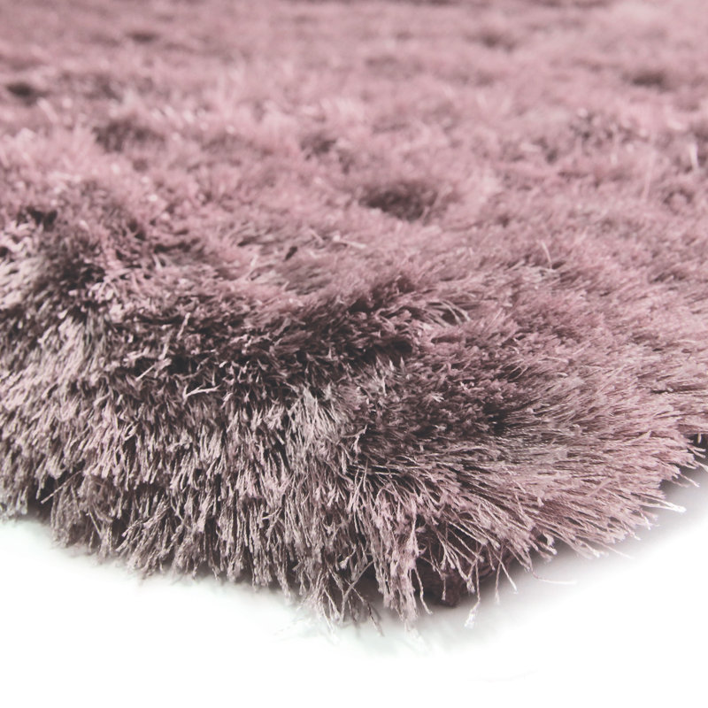 Keesha Solid Colour Shag Area Rug, Rectangle 160 x 230cm