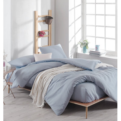 Modern & Contemporary Cotton Blend Duvet Cover