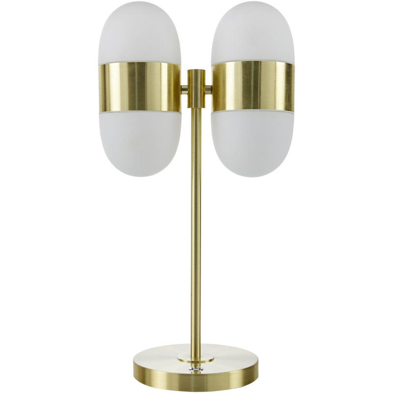 Lampe de table Navana, Or métallique