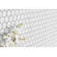 Carreau de mosaïque en porcelaine 2 po x 2 po Le Cafe Hex-36931787