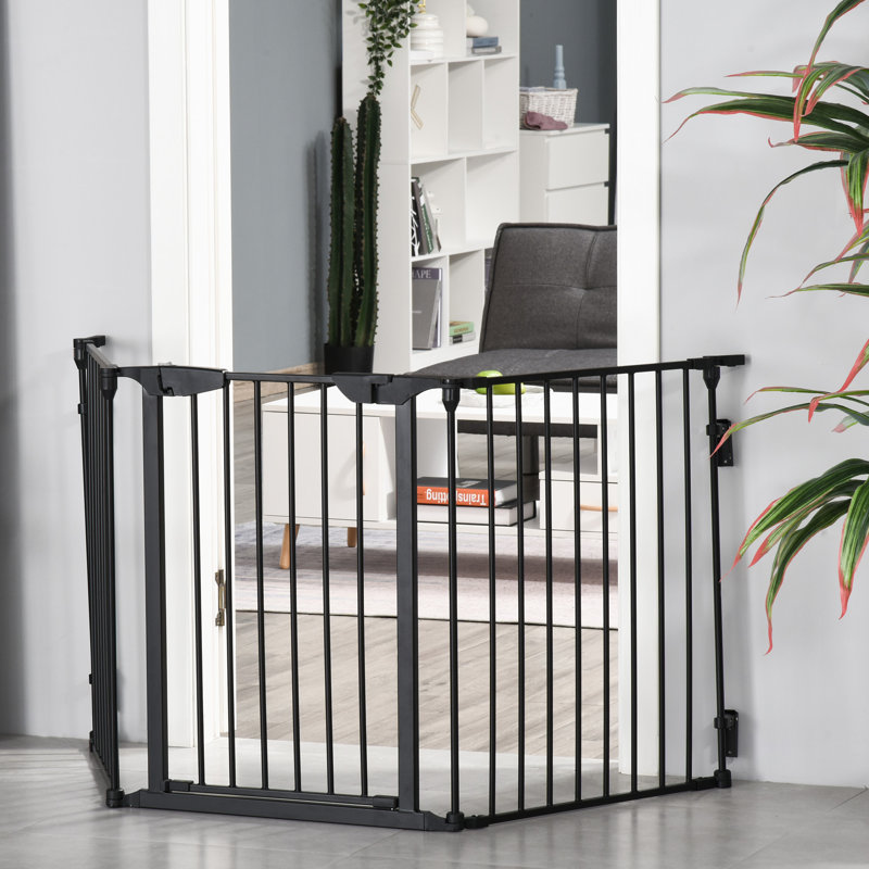 Free Standing Pet Gate With Door, 180cm W