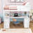 Emy-Leigh Kids Twin Loft Bed with Drawers-648023744