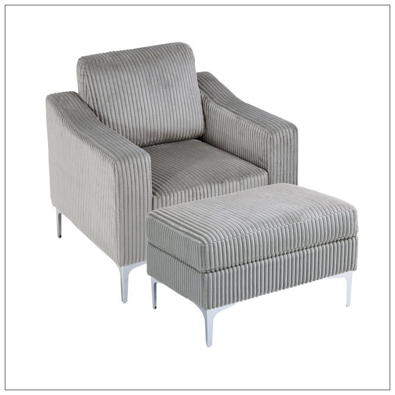 Chaises d'appoint pour le salon, Gris
