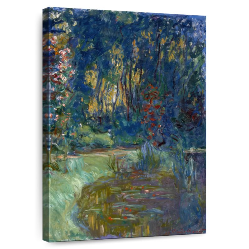 Nénuphar à Giverny, H 12 po x l 8 po