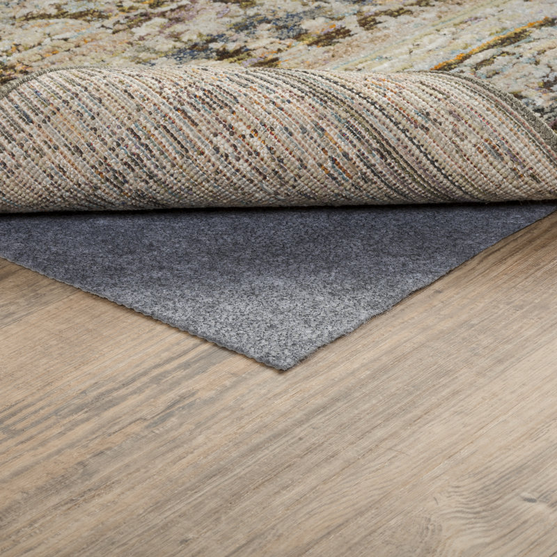 Dual Surface 0.1'' Thick Rug Pad, Runner 2'2" x 7'10"