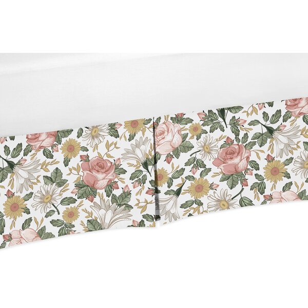 Sweet Jojo Designs Vintage Floral Crib Skirt | Wayfair