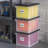 Versatile Clear Organizing Storage File Box w/ Lid