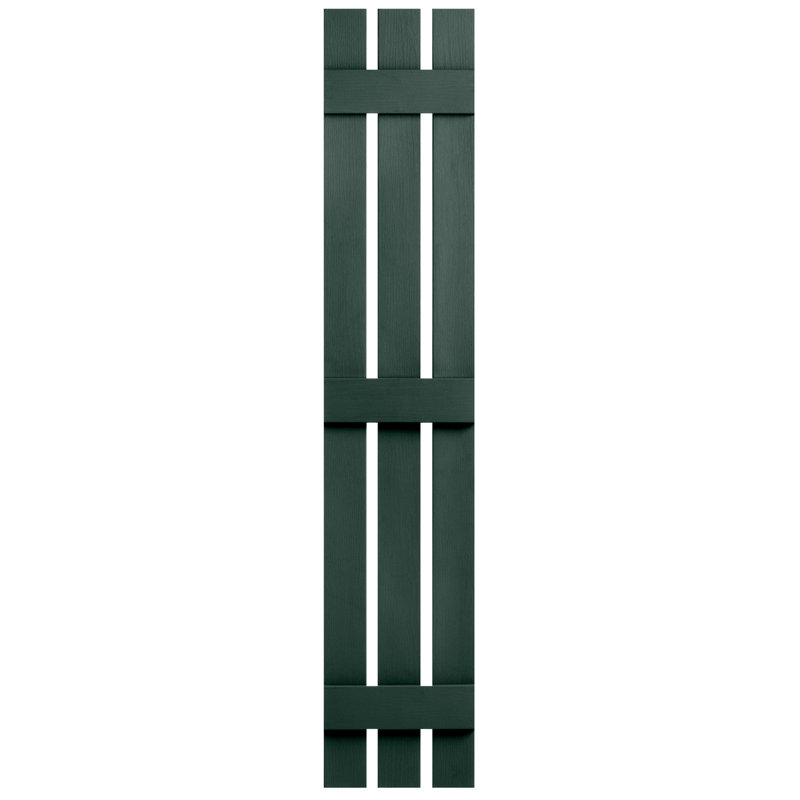 Royal Blue Vinyl Board and Batten Shutters Set of 2
