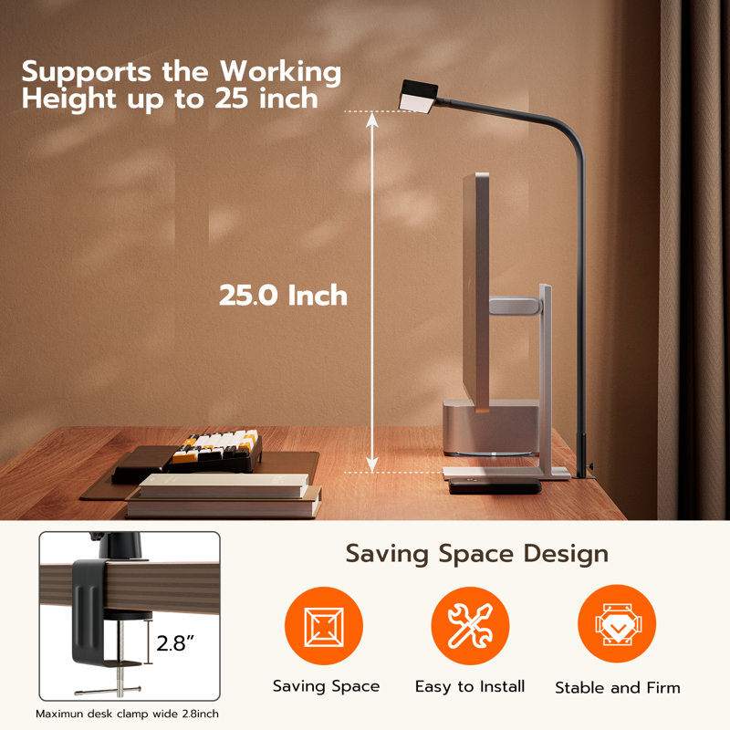 Lampe de bureau à DEL 20W pour bureau à domicile