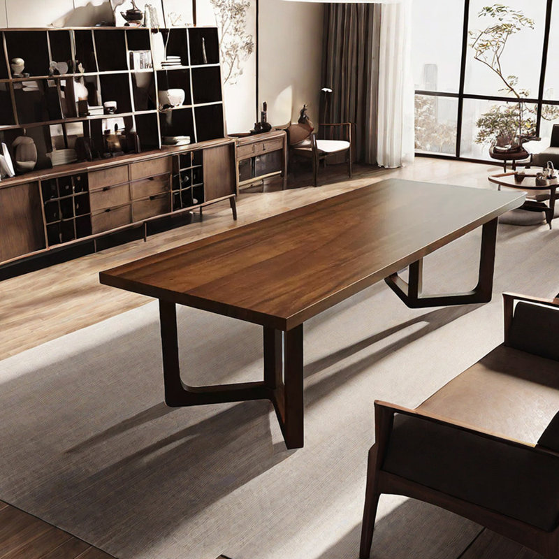 Table de salle à manger Roushey, L 31,5 po x L 86,61 po