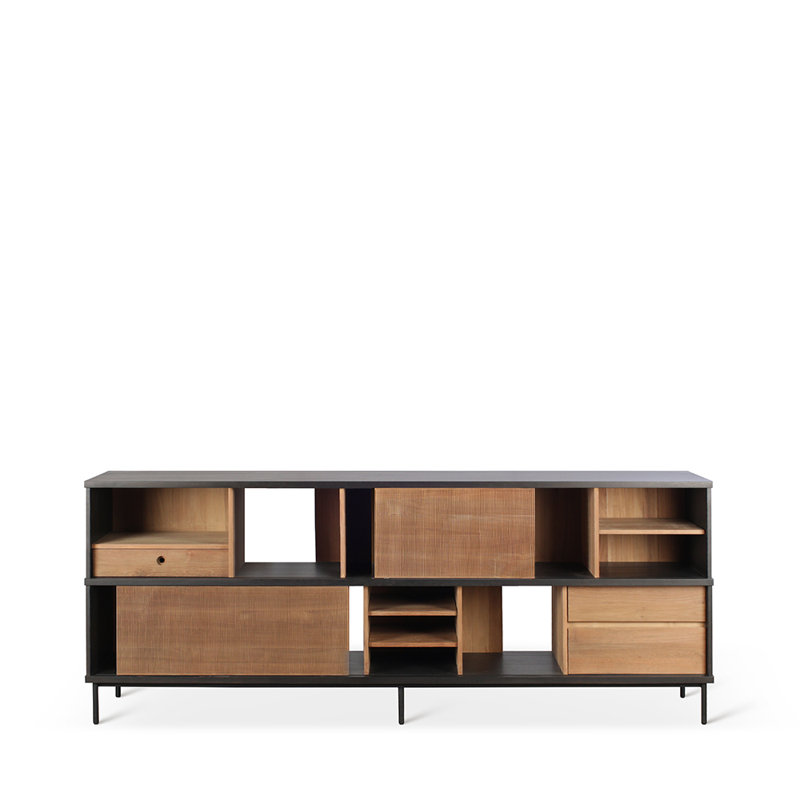 Oscar 88.1'' W Solid Wood Sideboard