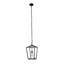 Luminaire suspendu carré lanterne 1 lumière Carlyle