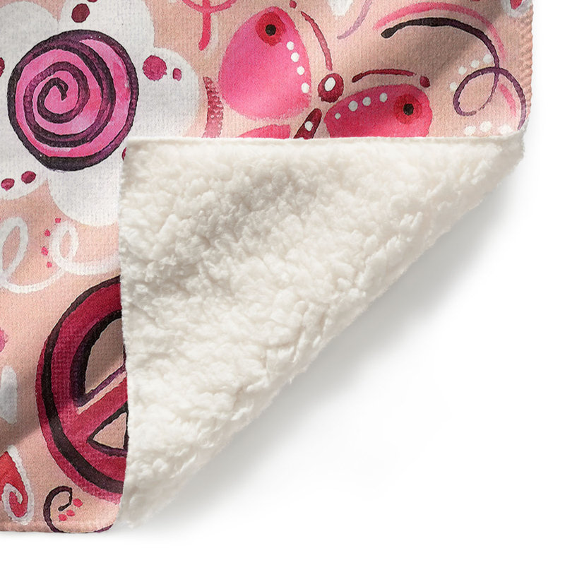  Couverture Peace, 68 po x 80 po