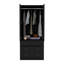 Armoire, chambre à coucher, noir