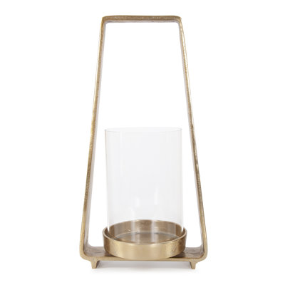 Lanterne de table en aluminium 16 po