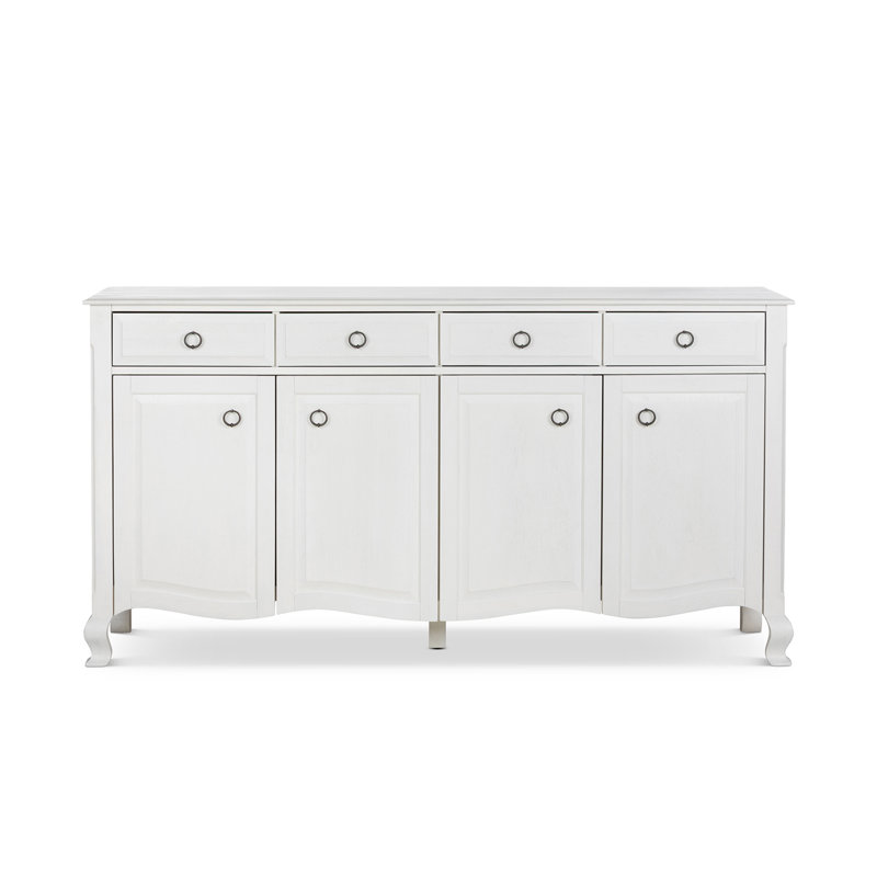 Harrington Sideboard, Whitewash, Whitewash