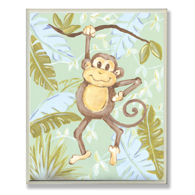 Plaque décorative de la jungle des singes de Séverus