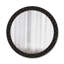 Huldar Glass Flat Wall Mirror