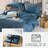 100% Egyptian-Quality Cotton Ultra Soft Duvet Cover Set-94007792