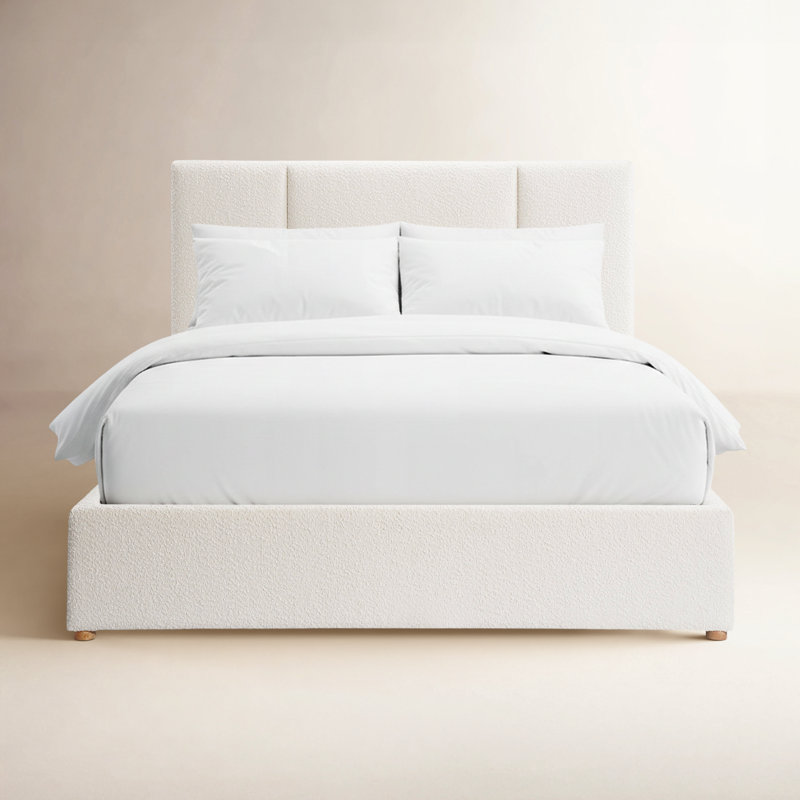 Tanner Boucle Upholstered Bed Frame, King