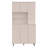 Tigard 1-Shelf 1-Drawer Pantry Cabinet -111835916