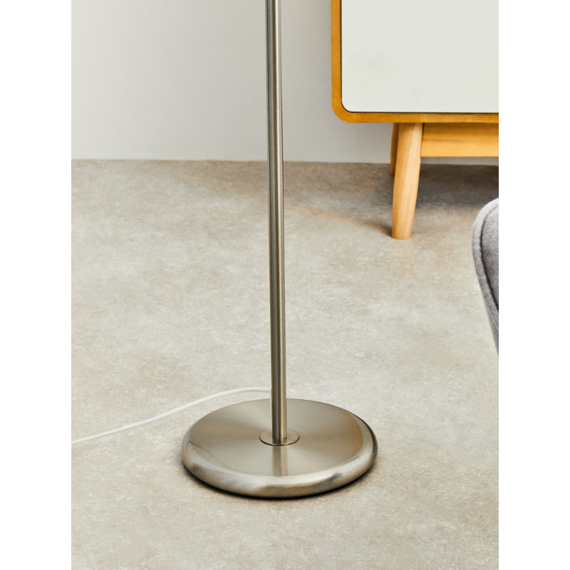 Anwen 158cm Chrome Traditional Floor Lamp