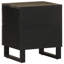 Aloka 40cm W Metal Bedside Table