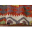 Tapis oriental géométrique Kilim 5 x 6