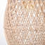Luminaire suspendu géométrique naturel à 1 lumière Corlyn-1678004468-1784857390